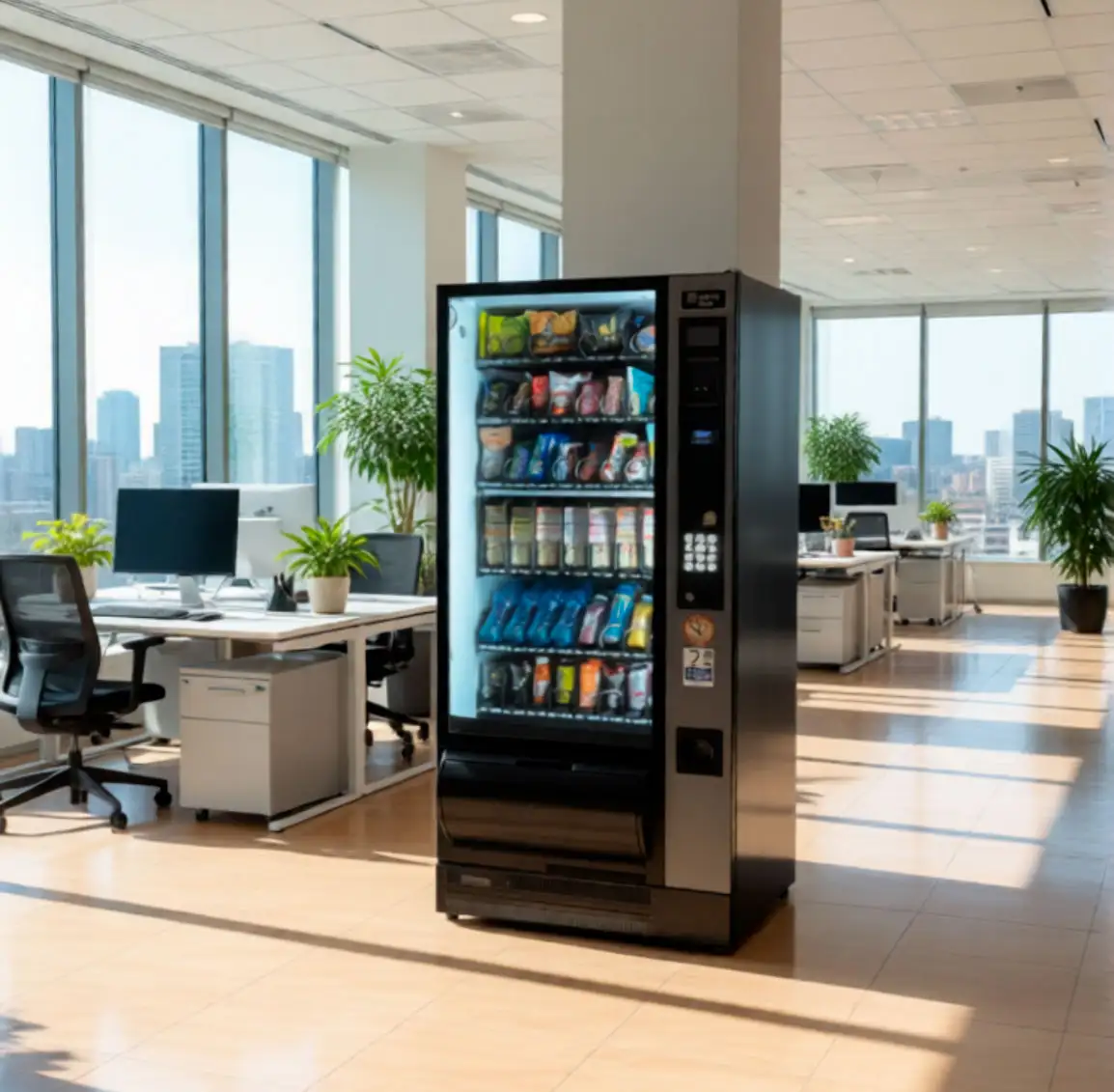 Máquinas de vending para oficinas